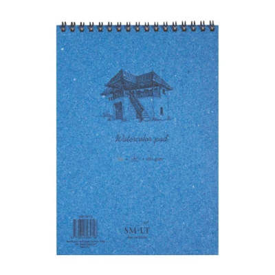 Альбом для акварелі на спіралі AUTHENTIC, A4, 280г/м2, 35л, Smiltainis