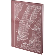 Книга записна А4, 96арк., кліт., тверда обкл., 8422-543-A