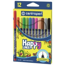 Лінери 2521 HAPPY, 0,3 мм, набір 12 шт. Centropen