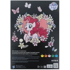 Папір кольоровий неон. (10арк/5кол) А4 My Little Pony LP21-252 Kite