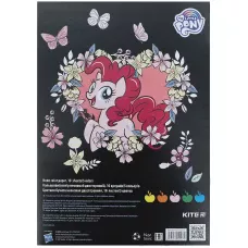 Папір кольоровий неон. (10арк/5кол) А4 My Little Pony LP21-252 Kite