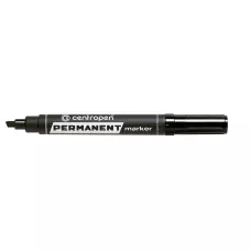 Маркер Permanent 8576 1-4,6 мм клиноподібний чорний, Centropen