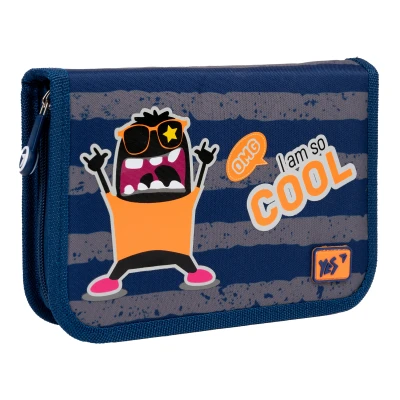 Пенал твердий YES одинарний з клапаном HP-03 Monsters 533364