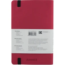 Книга записна Partner Soft, 125*195, 96арк, крап, червона 8310-05-A