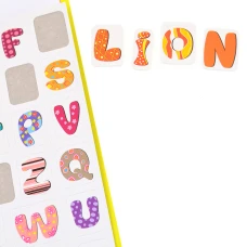 Набір для вивчення англійського алфавіту з наліпками "Useful Stickers" 953751 YES