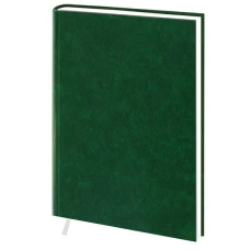 Щоденник недат. А5 (145х202), 128 арк., кліт., обкл. баладек, зелений, 231 0540