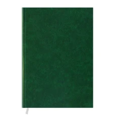 Щоденник недат. А5 (145х202), 128 арк., кліт., обкл. баладек, зелений, 231 0540