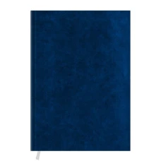 Щоденник недат. А5 (145х202), 128 арк., кліт., обкл. баладек, синій, 231 0550