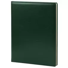 Тижневик недат. А4 (203х260), 80 арк., лінія, кремові, обкл.шт.шк. Nebraska, зелений, 251/1 2140