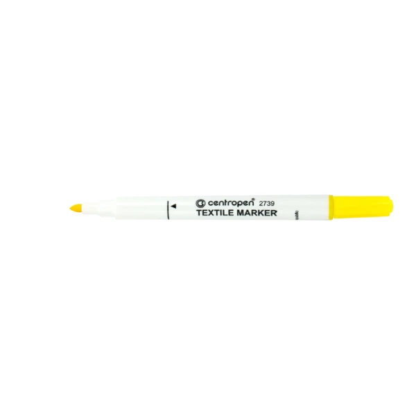 Маркер Textile 2739 2 мм жовтий Centropen