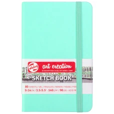 Блокнот для графіки Talens Art Creation 140г/м2, 9*14см, 80л., Fresh Mint, Royal Talens