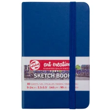 Блокнот для графіки Talens Art Creation 140г/м2, 9*14см, 80л., Navy Blue, Royal Talens