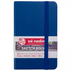 Блокнот для графіки Talens Art Creation 140г/м2, 9*14см, 80л., Navy Blue, Royal Talens
