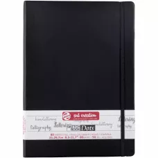 Блокнот для графіки та каліграфії у крапку Talens Art Creation DOTS 80г/м, 21х30см, 80л, чорний, Royal Talens