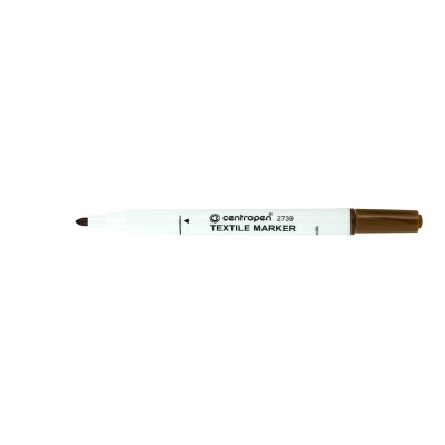 Маркер Textile 2739 2 мм коричневий Centropen