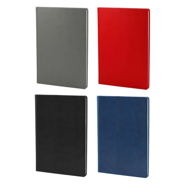 Записна книжка А4 (202*285),128 арк, клітка, крем. папір, обкл. баладек, асорті, 254/2 20