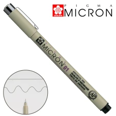 Лiнер PIGMA Micron (0.1), 0,25мм, Чорний, Sakura