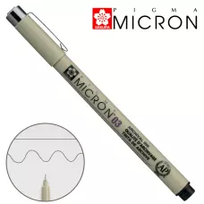 Лiнер PIGMA Micron (0.3), 0,35мм, Чорний, Sakura