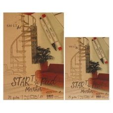 Склейка для маркерів STAR T А4, 75г/м2, 20л, Smiltainis