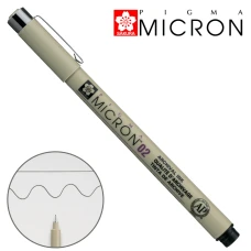 Лiнер PIGMA Micron (0.2), 0,3мм, Чорний, Sakura