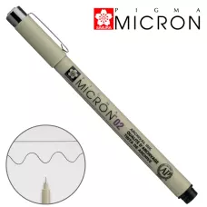 Лiнер PIGMA Micron (0.2), 0,3мм, Чорний, Sakura