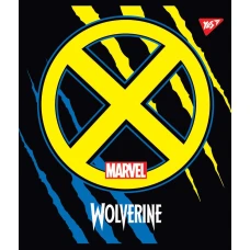 Зошит А5/12 арк лінія YES "Marvel. Hero shields" неон+софт-тач, 765175
