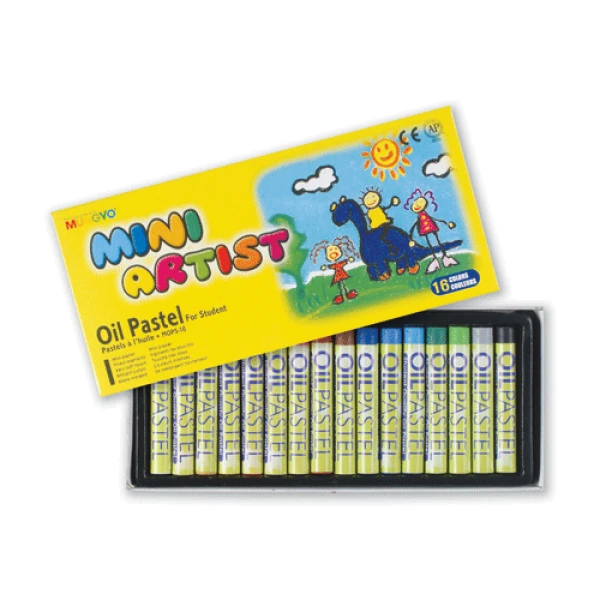 Пастель олійна MINI 16кол., MOPS-16, MUNGYO