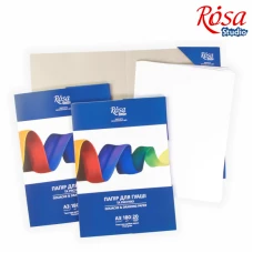 Папка для гуаші А3 (29,7х42см), 20арк, Дрібне зерно, 180г/м2, ROSA Studio