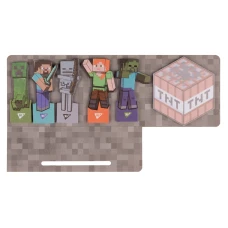 Папір з липким шаром YES "Minecraft" в наборі 120 аркушів (6х20) 170324
