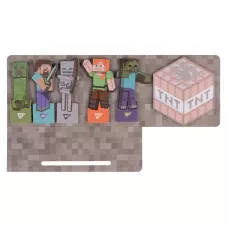 Папір з липким шаром YES "Minecraft" в наборі 120 аркушів (6х20) 170324