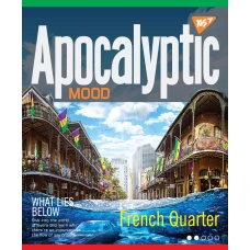 Зошит для записів А4 48арк. кліт., скоба, YES "Apocalyptic" ірідіум+УФ 764416