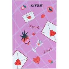 Книга записна А6, 80арк. кліт. тверда обкл. BBH K22-199-2 Kite