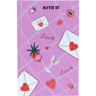 Книга записна А6, 80арк. кліт. тверда обкл. BBH K22-199-2 Kite
