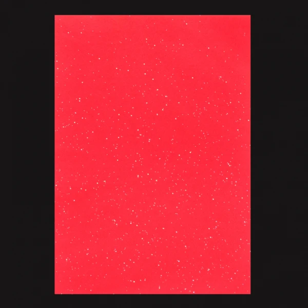 Фетр Santi м'який з гліттером, червоний, 21*30см., (ціна за 1 шт.) 741457