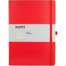 Книга записна Partner Grand, 210*295, 100 арк, кліт, червона 8203-06-A