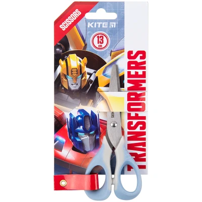 Ножиці дитячі з гум. вставками, 13см. Transformers TF23-016 Kite