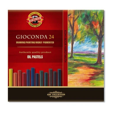 Крейда-пастель олійна художня GIOCONDA, 24 кол. 8354 Koh-i-noor