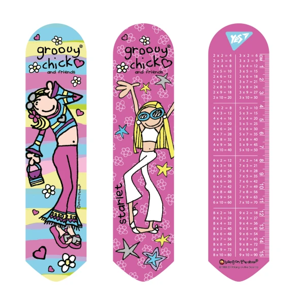 Закладка для книг 2D "Groovy Chick", 707386 YES