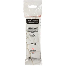 Пластилін Keraplast, 300г., білий, 131708 Koh-i-noor