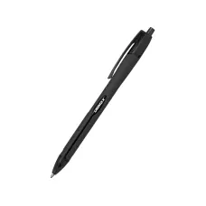 Ручка кулькова автом. Aerogrip, чорна UX-136-01