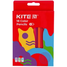 Олівці кольорові, 18 шт. Kite Fantasy K22-052-2