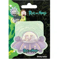 Блок паперу з клейким шаром, 70х70мм, 50арк, Rick and Morty RM23-298-1 Kite