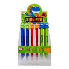 Ручка кулькова YES "Dino Pen", 0,7 мм, синя, 411949