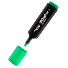 Маркер Highlighter D2501, 1-5 мм клиноп., зелений