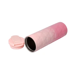 Термочашка YES "Pink Heart", 420 мл, 707336