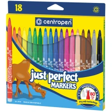 Фломастери 2510 Perfect, набір 18 шт., Centropen