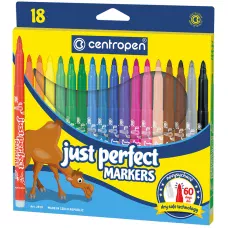 Фломастери 2510 Perfect, набір 18 шт., Centropen
