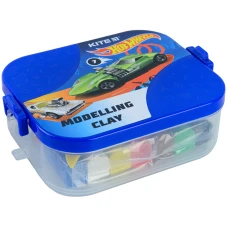 Пластилін, 7 кол. у боксі, 380 г+8 інстр. Hot Wheels HW22-080 Kite
