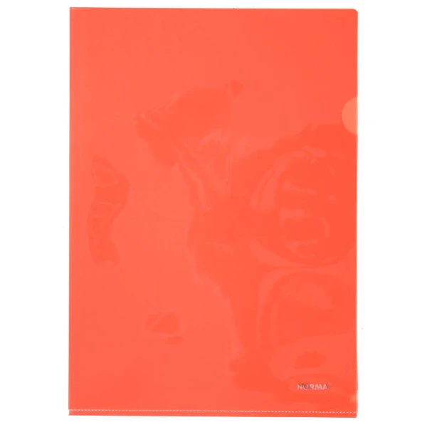 Папка-кутик, A4, PP щільна, помаранчева, 5024 Norma