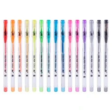 Ручка гелева Glitter, 30 шт./туба, 411708 YES